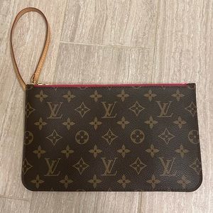 AUTHENTIC Louis Vuitton Neverfull MM Pouch